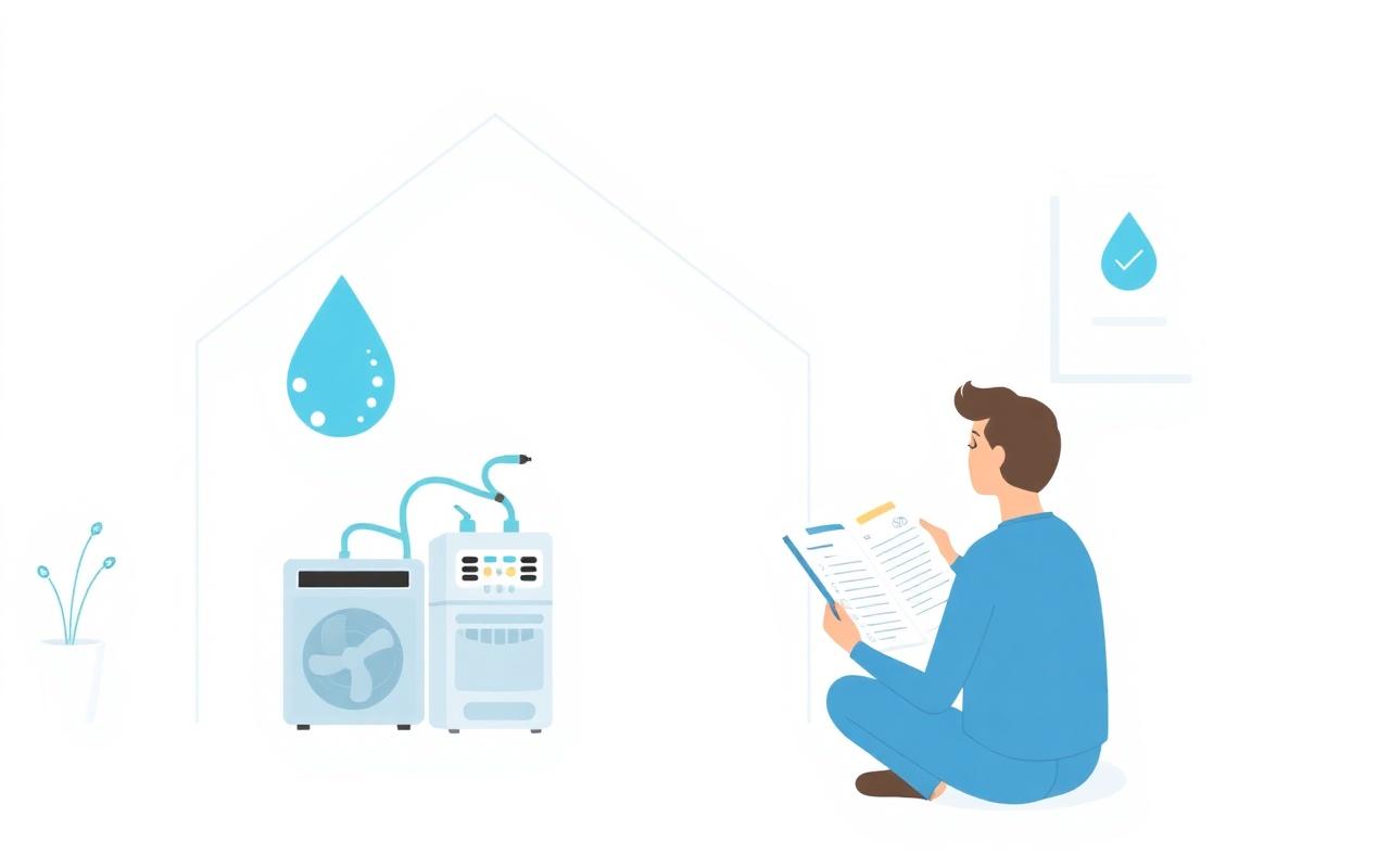 Plain English explanation of water mitigation after home water damage